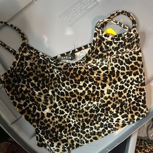 SHEIN Animal Print Cami Top
